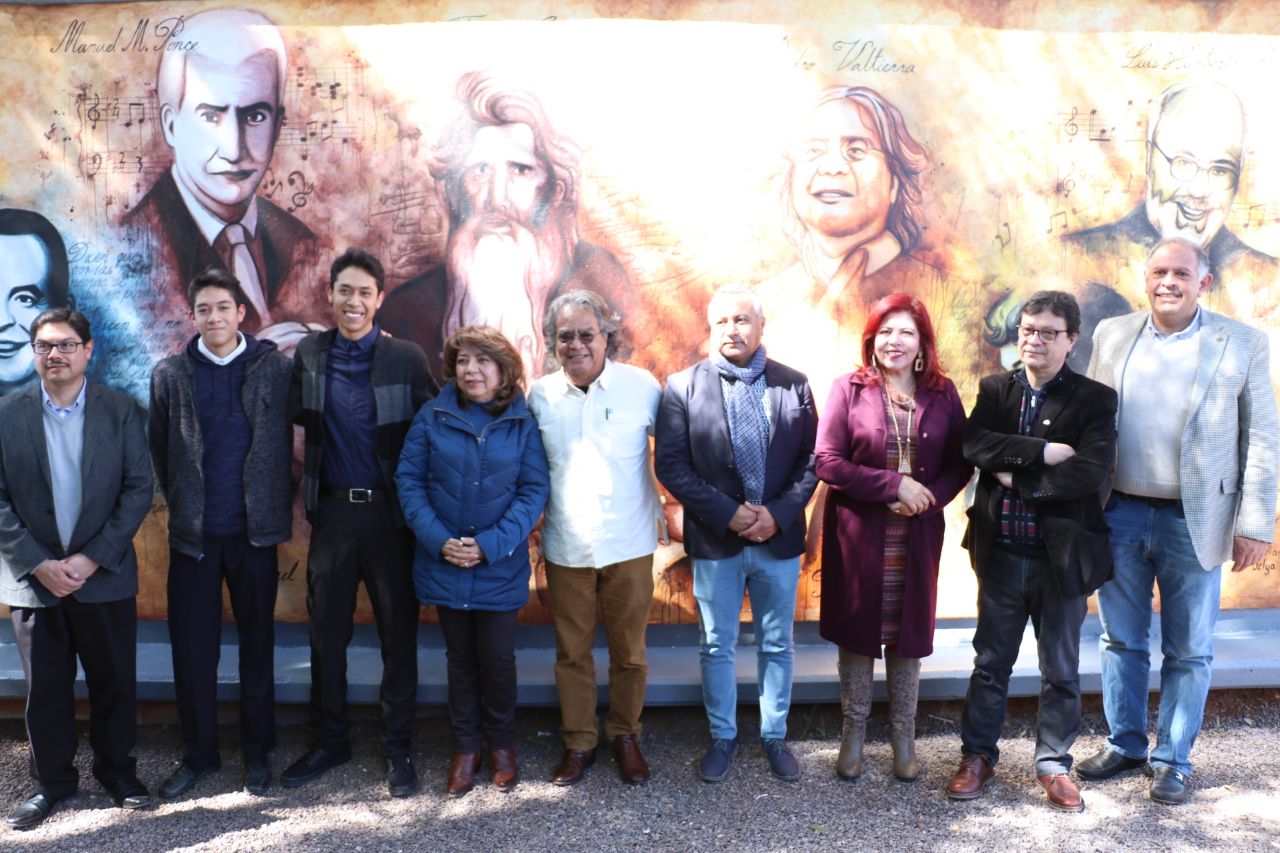 HOMENAJEAN A ARTISTAS ZACATECANOS A TRAVÉS DE MURAL DENTRO DEL CONALEP FRESNILLO