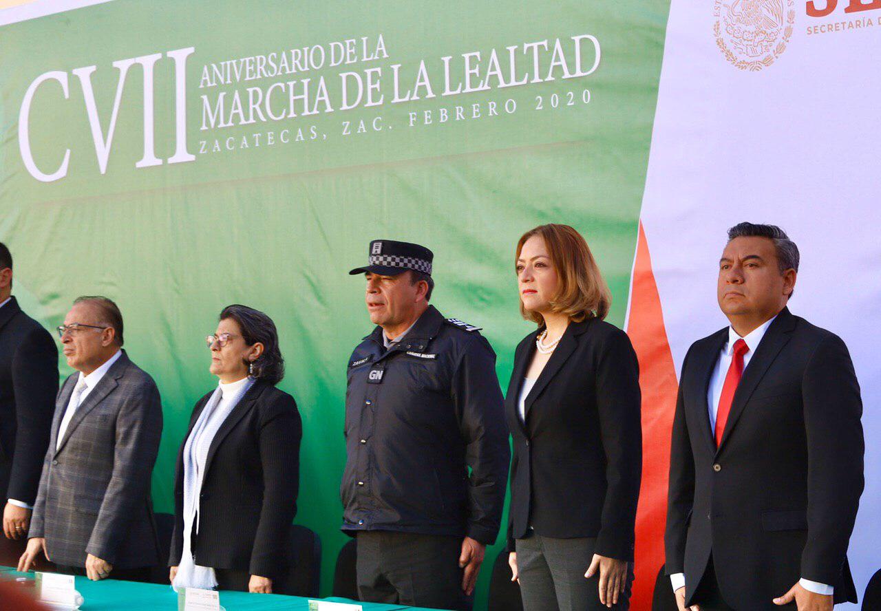 Reconoce Gobierno de México la lealtad de las fuerzas armadas a las instituciones: Verónica Díaz Robles