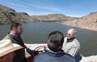 INAUGURA GOBERNADOR TELLO PRESA “LAS HUERTAS”, EN EL MUNICIPIO DE PINOS ﻿