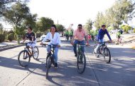 CELEBRAN EL DÍA DE LA FAMILIA CON RODADA CICLISTA Y UNA QUERMÉS ﻿