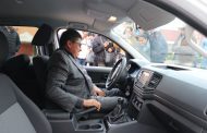 EL ALCALDE SAÚL ENTREGA NUEVE VEHÍCULOS A DIRECCIONES Y DEPARTAMENTOS DEL AYUNTAMIENTO ﻿