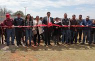 ENTREGA EL ALCALDE SAÚL MONREAL BARDA PERIMETRAL EN EL FRACCIONAMIENTO SAN FELIPE ﻿