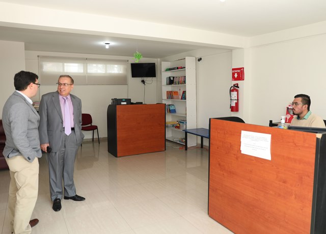 VISITA MAGISTRADO PRESIDENTE EL CENTRO DE CONVIVENCIA FAMILIAR SUPERVISADA