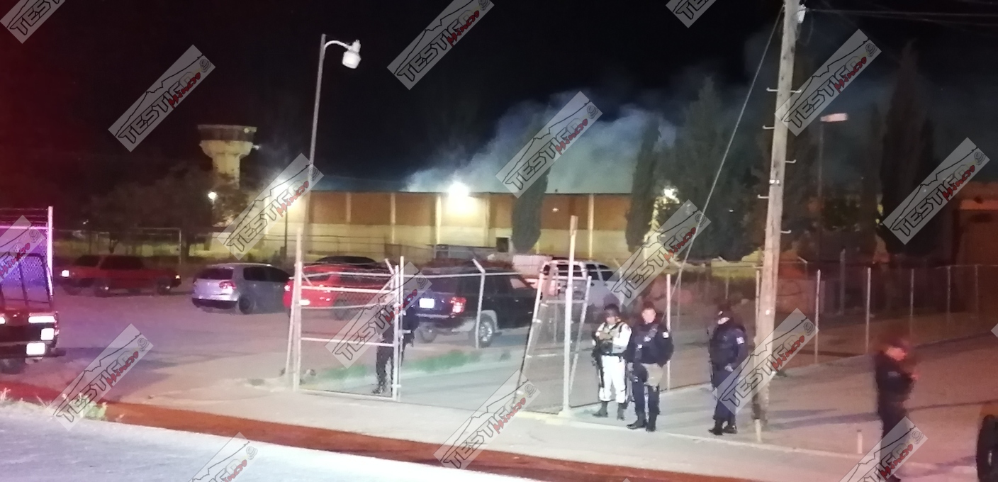 INCENDIO EN EL CERESO DE FRESNILLO