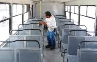 GOBIERNO DEL ESTADO, CONCESIONARIOS Y OPERADORES REALIZAN LIMPIEZA  DEL TRANSPORTE PÚBLICO