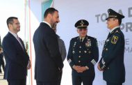 ENCABEZA ALEJANDRO TELLO TOMA DE PROTESTA DE NUEVO COMANDANTE DE LA 11ª ZONA MILITAR