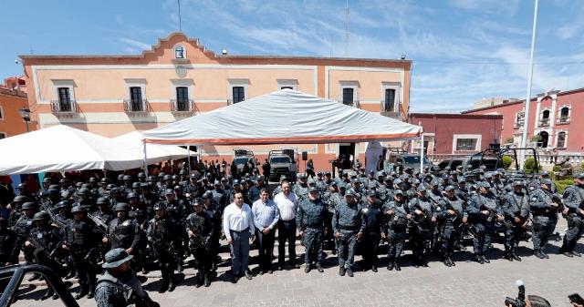 CUMPLE TELLO CON FRESNILLO, AL FORTALECER SU SISTEMA DE SEGURIDAD