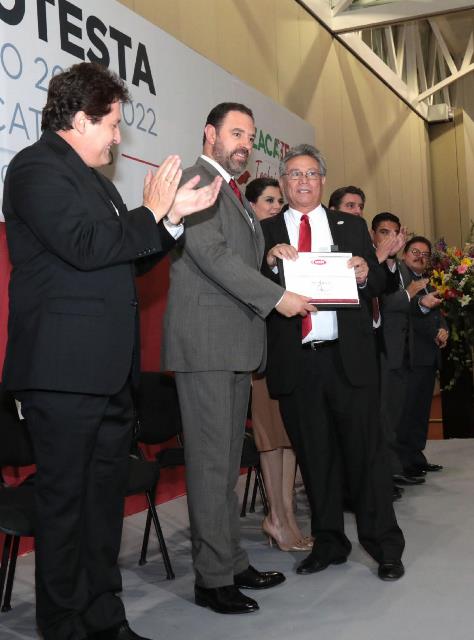 ALEJANDRO TELLO REFRENDA SU RESPALDO A LOS CONSTRUCTORES DE ZACATECAS