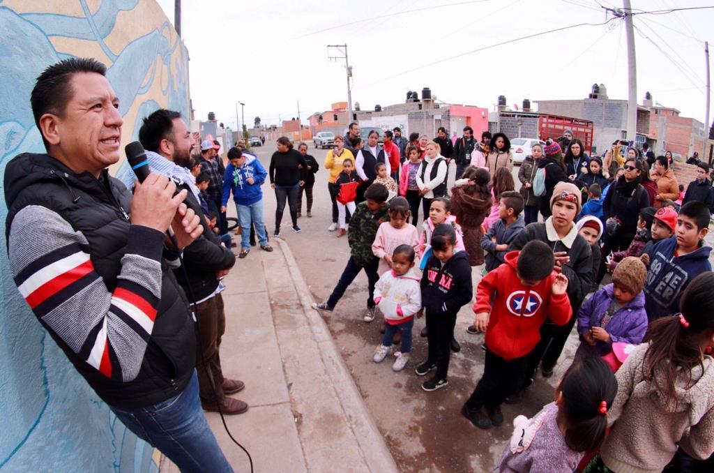 MEDIANTE PROGRAMA DE PREVENCIÓN INTERVIENEN ESPACIOS PÚBLICOS EN EL FRACCIONAMIENTO ABEL DÁVILA ﻿