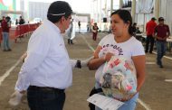 COMENZÓ A ENTREGA DE APOYOS DEL PLAN EERGENTE A LA ECONOMÍA FAMILIAR DISPUESTA POR EL ALCALDE SAÚL MONREAL ﻿