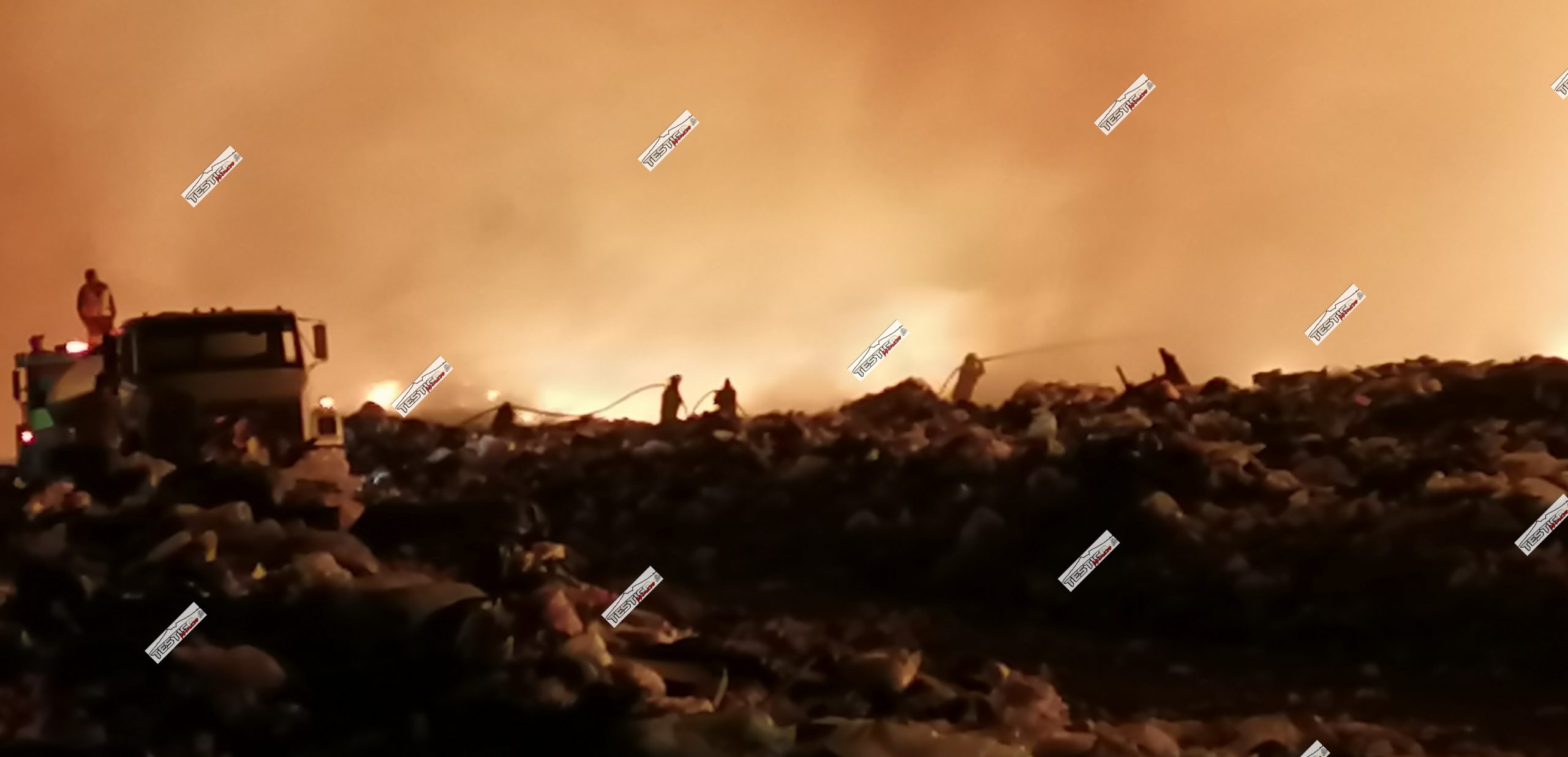 ARDE EL TIRADERO MUNICIPAL DE FRESNILLO