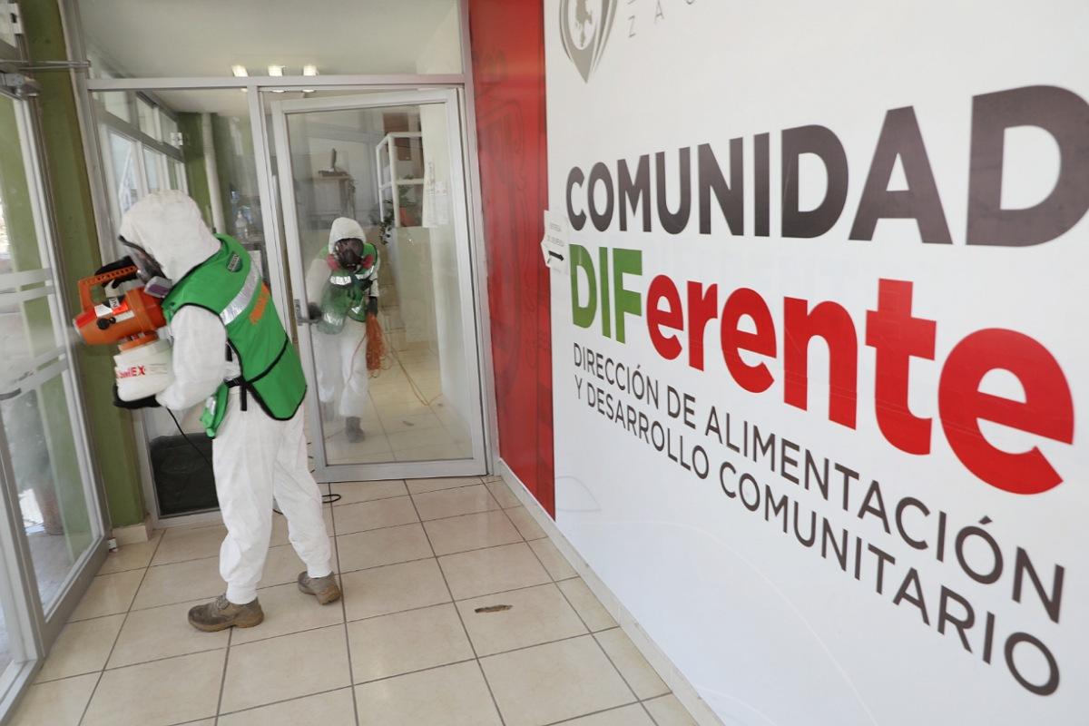 SANITIZAN INSTALACIONES DEL SEDIF