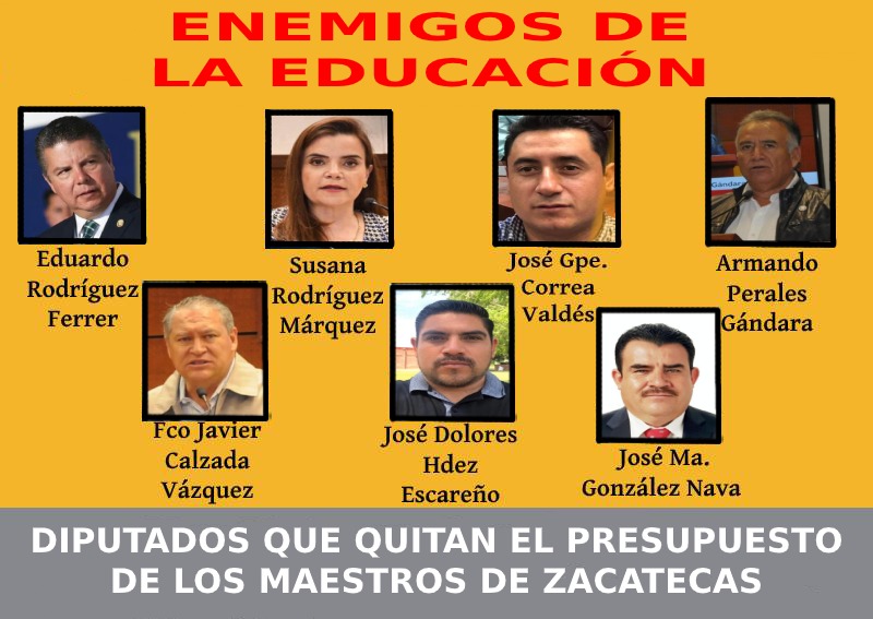SE AVECINA FUERTE MOVIMIENTO MAGISTERIAL EN EL ESTADO