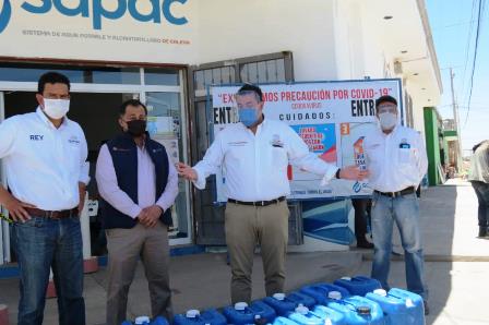 ENTREGARÁ GOBIERNO ESTATAL 125 TONELADAS DE QUÍMICO PARA CLORAR AGUA EN LOS MUNICIPIOS