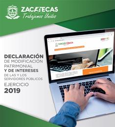 INICIA PERIODO DE DECLARACIONES PATRIMONIALES EN EL PODER EJECUTIVO DE ZACATECAS