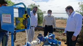 GOBIERNO ESTATAL INVIERTE 2.7 MDP PARA REHABILITACIÓN DE BOMBAS CLORADORAS DE AGUA EN 45 COMUNIDADES