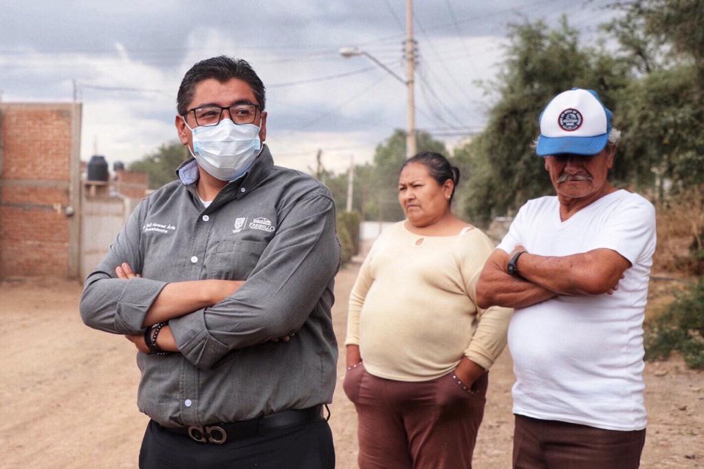 BENEFICIA SAÚL MONREAL A LA COLONIA HUERTAS DE ABAJO CON RED DE ALCANTARILLADO