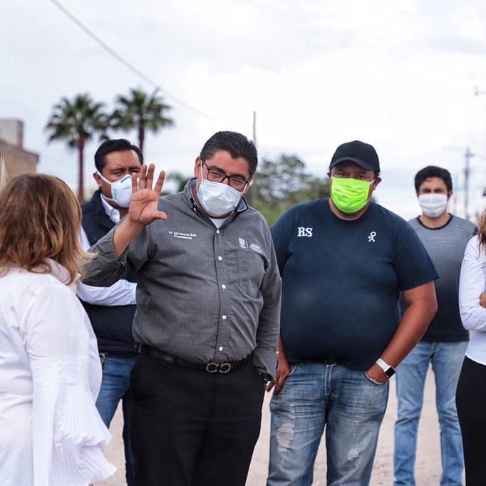 ENTREGA EL ALCALDE SAÚL MONREAL AMPLIACIÓN DE ALCANTARILLADO EN LA COLONIA EJIDAL ﻿