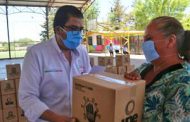 EN FRANCISCO R. MURGUÍA Y MIGUEL AUZA RECIBEN APOYOS ALIMENTARIOS Y DE EMPLEO TEMPORAL