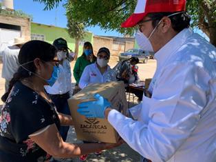 AL 86%, ENTREGA DE APOYOS EMERGENTES PARA FAMILIAS VULNERABLES DURANTE CONTINGENCIA: SEDESOL