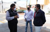 SAÚL MONREAL INAUGURA LA OBRA INTEGRAL DE LA CALLE LASALLE