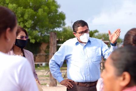 SAÚL MONREAL REANUDA SUS ACTIVIDADES EN COMUNIDADES CON LA SUPERVISIÓN DE OBRAS EN SANTA ANA Y SANTA ANITA