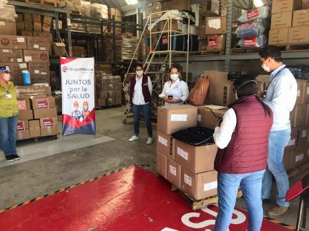 DONA FUNDACIÓN GRUPO MÉXICO MÁS DE 44 MIL INSUMOS A LA SECRETARÍA DE SALUD DE ZACATECAS