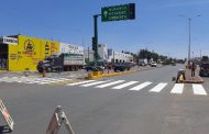 REFUERZA DIRECCIÓN DE POLICÍA DE SEGURIDAD VIAL SEÑALÉTICA EN FRESNILLO
