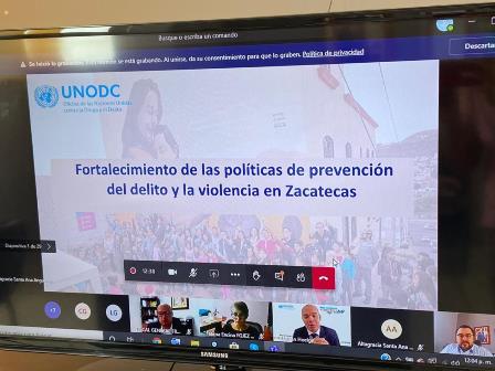RECONOCE NACIONES UNIDAS A ZACATECAS COMO LÍDER NACIONAL EN CULTURA DE PAZ
