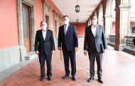 REVISAN GOBERNADOR TELLO Y SECRETARIO ALFONSO DURAZO AVANCES DE ESTRATEGIA CONJUNTA DE SEGURIDAD