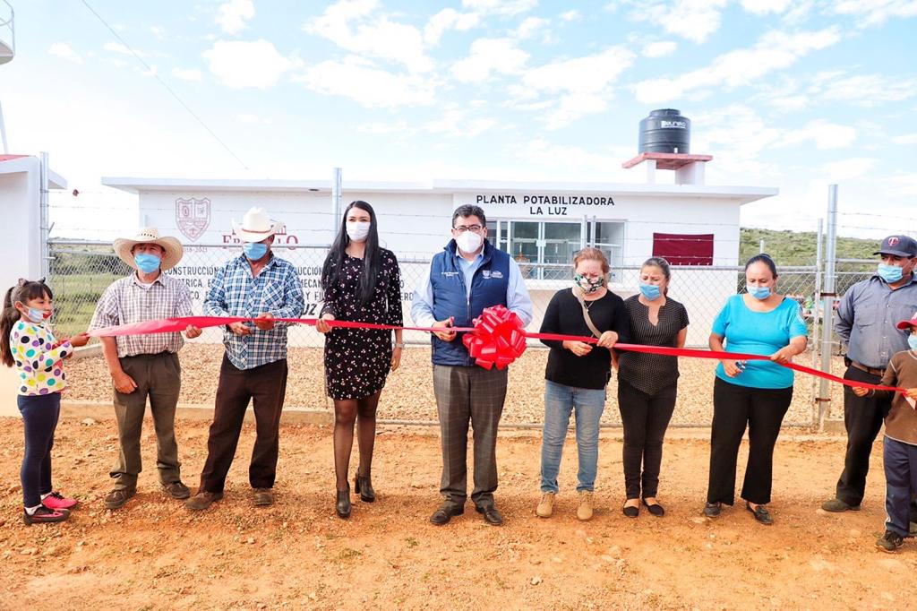 EL DESARROLLO DE COMUNIDADES CONTINÚA CON LA INAUGURACIÓN DE OBRAS EN SANTA LUCÍA Y LA LUZ