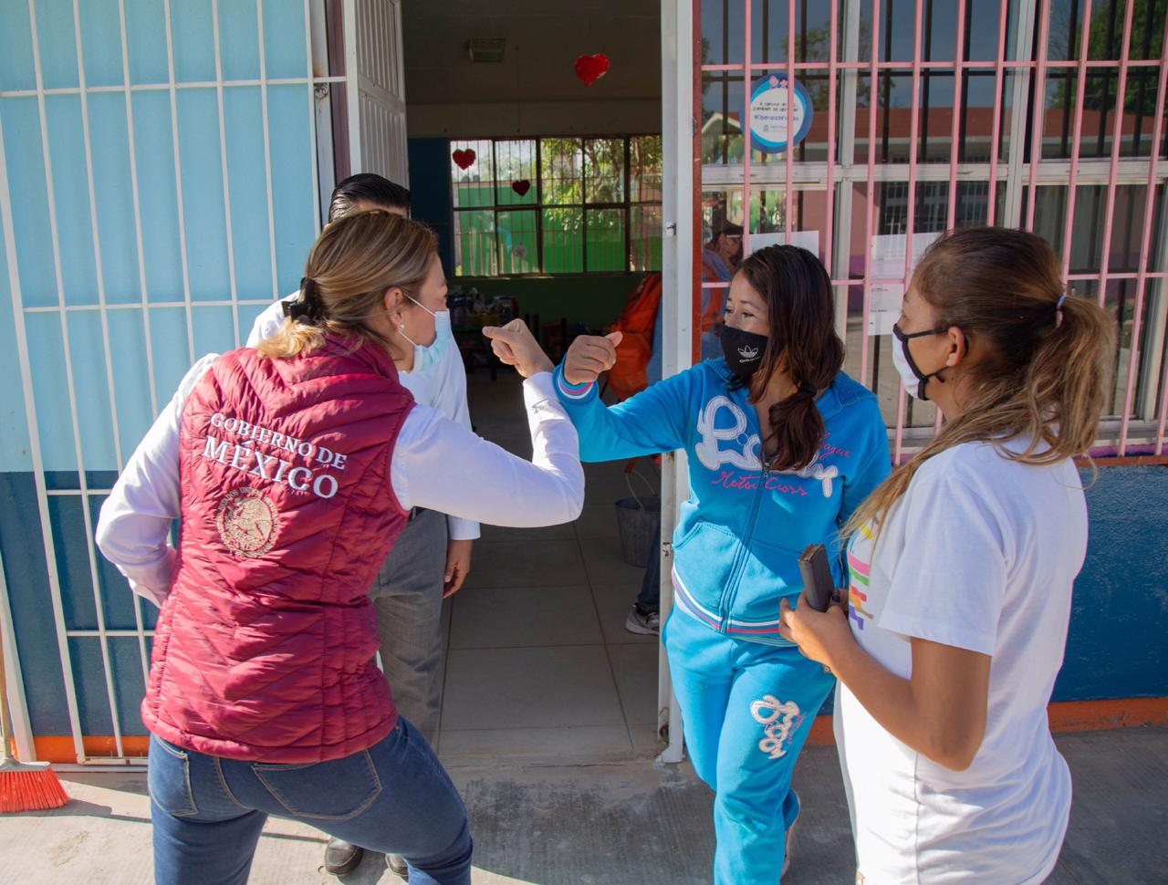 Entrega Gobierno de México recursos directos para mejoramiento de escuelas en La Luz, Guadalupe ﻿