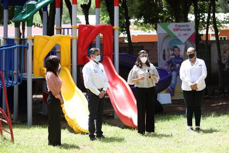 ENTREGA CRISTINA RODRÍGUEZ DE TELLO PARQUE INCLUSIVO EN TEPETONGO