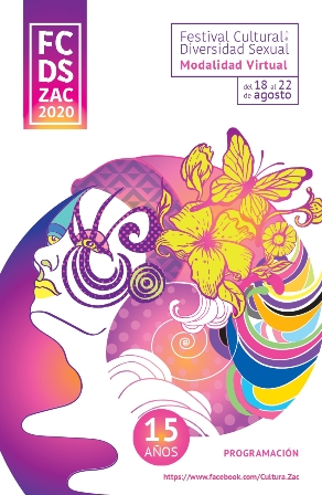 DEL 18 AL 22 DE AGOSTO, XV FESTIVAL CULTURAL DE LA DIVERSIDAD SEXUAL 2020
