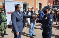 SE FORTALECE SEGURIDAD EN FRESNILLO CON LA ENTREGA DE CINCO PATRULLAS EQUIPADAS Y REMODELACIÓN DEL C-4
