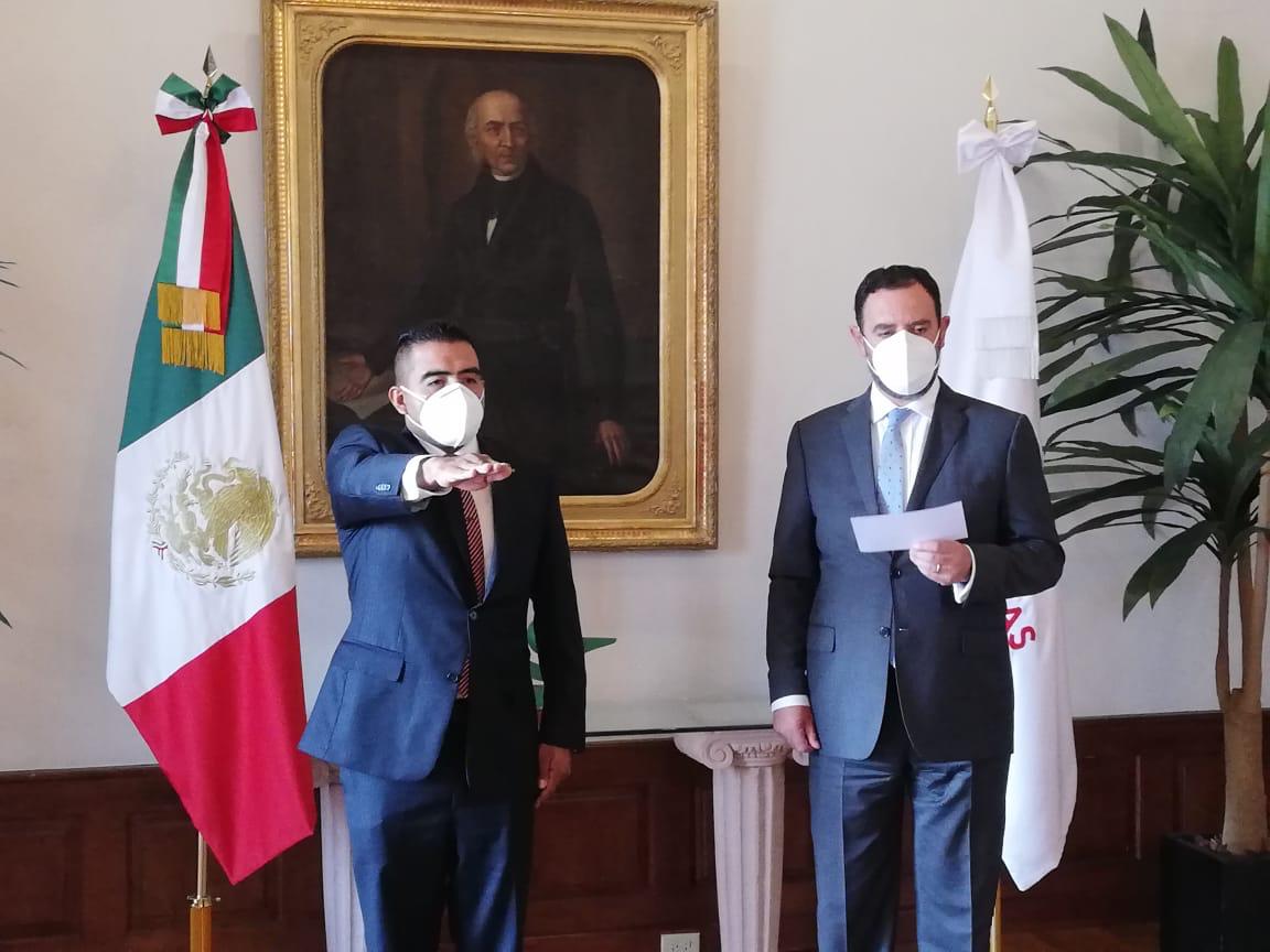 TOMA PROTESTA ALEJANDRO TELLO A NUEVO SECRETARIO DE SEGURIDAD PÚBLICA