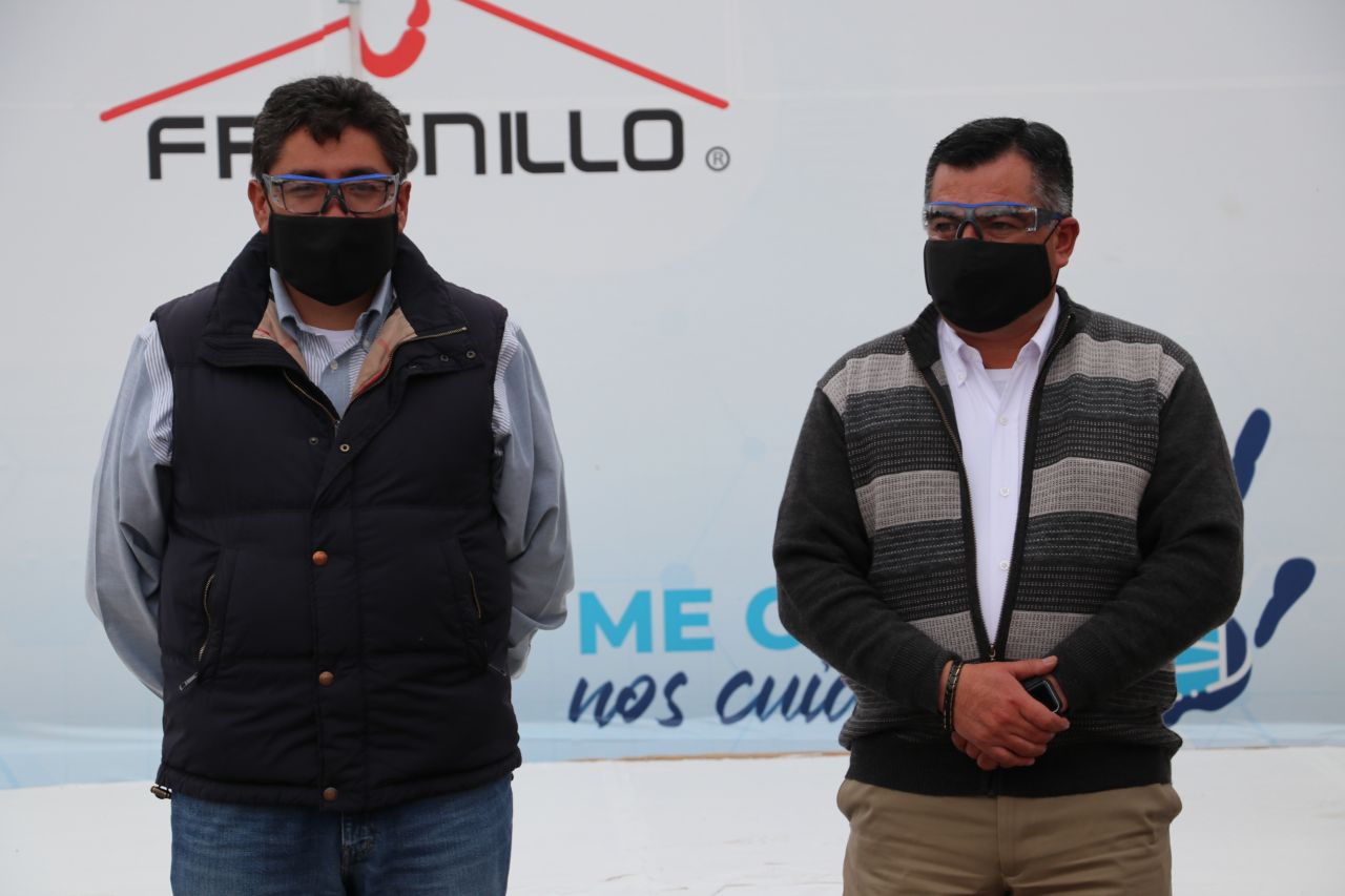 COLABORA EL MUNICIPIO CON MINERA FRESNILLO EN LA CARAVANA DE ENTREGA DE CRUBREBOCAS: CUÍDATE BIEN MUCHO