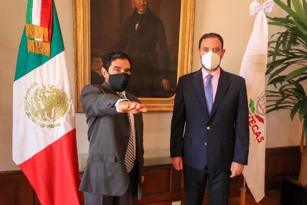 GOBERNADOR TOMA PROTESTA A NUEVO SUBSECRETARIO DE EDUCACIÓN BÁSICA
