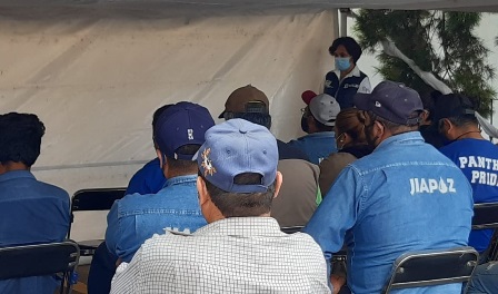 JIAPAZ MANTIENE COORDINACIÓN CON AUTORIDADES SANITARIAS PARA OPERAR BAJO ESTRICTOS PROTOCOLOS