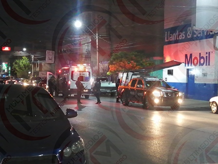 DISPARAN CONTRA PUESTO DE TACOS