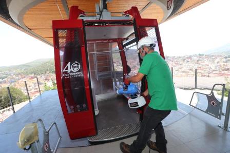 REABRIRÁN EL TELEFÉRICO ESTE VIERNES 4 DE SEPTIEMBRE