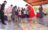 DONA SEDIF EQUIPO Y MATERIAL DIDÁCTICO A LA VILLA INFANTIL SAGRADO CORAZÓN DE JESÚS