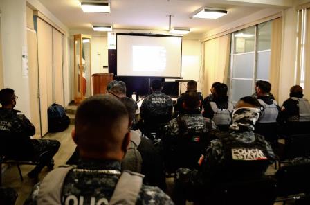 TRIBUNAL SUPERIOR DE JUSTICIA CAPACITÓ A ELEMENTOS POLICIALES EN CONTROL DE DETENCIONES