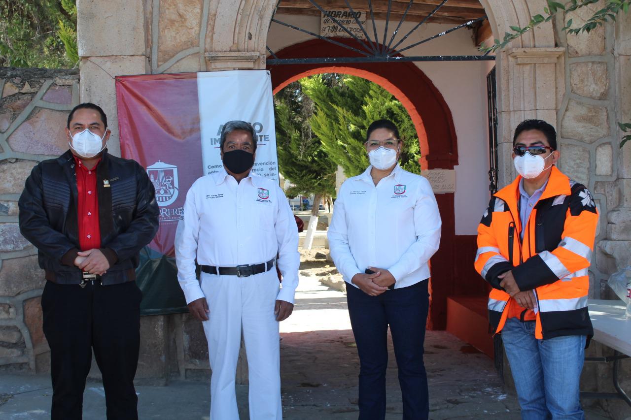 Reapertura de panteones municipales en Sombrerete