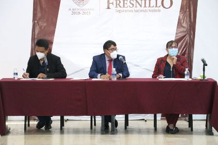 LA ADMINISTRACIÓN DEL ALCALDE, SAÚL MONREAL HA AVANZADO UN 68 POR CIENTO EN ALUMBRADO PÚBLICO