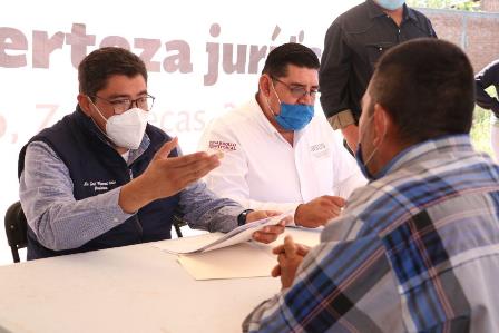 ARRANCA PROGRAMA DE ESCRITURACIÓN EN FRESNILLO