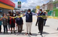 ENTREGA SAÚL MONREAL LA REHABILITACIÓN INTEGRAL DE LA CALLE CAMELIAS
