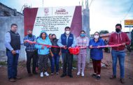 INAUGURA SAÚL MONREAL LAS AMPLIACIONES DE DRENAJE EN CHILITOS Y NUEVO DÍA