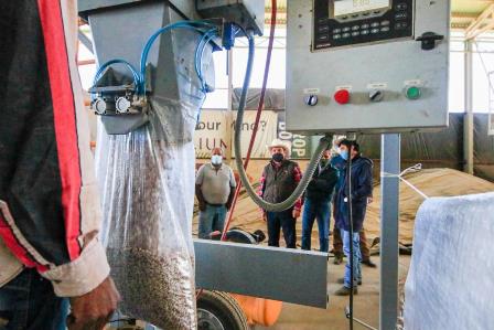 GOBIERNO DE TELLO INVIERTE 9 MDP EN 10 EQUIPOS PARA BENEFICIO DE MÁS DE MIL PRODUCTORES DE FRIJOL