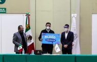 Fresnillo plc entrega al gobierno de Zacatecas 30 mil cubrebocas